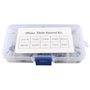 HALJIA 90PCS 10Valeur (1N4007~10A10) Assortiment de diodes de redressement dans boîte transparente
