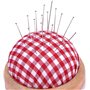 Jieddey Epingle Couture,300 PCS Épingles de Couture Épingles à Tête Plate en Acier Épingles Nickel Épingles à œil Épingle Droite