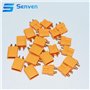 Senven 20 paires de prises mâles XT30 de haute qualité, prises circulaires mâles XT30 - connecteurs à courant élevé pour adaptat