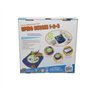 BSM Creative - Kit Loisirs Créatifs - Dessin et Coloriage - Spiro Dessin 1-2-3 - CT 5394 Ensemble de 23 pièces Vert/Violet
