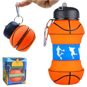 Bouteille d'eau en Silicone pour le Basketball