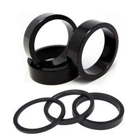 GoHZQ Lot de 6 entretoises de casque en alliage d'aluminium de 28