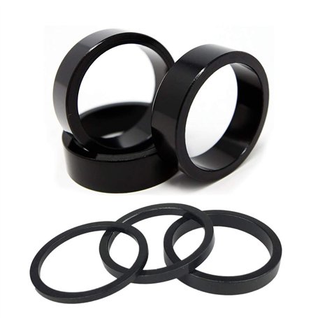 GoHZQ Lot de 6 entretoises de casque en alliage d'aluminium de 28