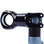 GoHZQ Lot de 6 entretoises de casque en alliage d'aluminium de 28,6 mm pour VTT, vélo de route, 2 mm/3 mm/5 mm/3 x 10 mm, noir