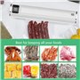 Machine à emballer sous vide avec 10 sacs pour conserver la viande, les légumes, les collations, les fruits, les céréales fraîch