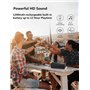 WEIDU Enceinte Bluetooth 5.0 Haut Parleur Bluetooth Portable sans Fil Support TF Carte USB Stick avec Câble Audio AUX 3.5mm Bass