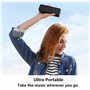 WEIDU Enceinte Bluetooth 5.0 Haut Parleur Bluetooth Portable sans Fil Support TF Carte USB Stick avec Câble Audio AUX 3.5mm Bass