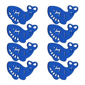 HIDAMAZY Lot de 8 balles anti-peluches réutilisables pour le linge