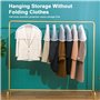 Housses de Vêtements,Lot de 10 housses d'épaule pour vêtements,Penderie Protection Pliable,Housses d'épaule de vêtement PEVA pou