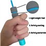 Corde à Sauter Enfant,2PC Corde a Sauter Reglable avec poignées en mousse Corde à Sauter pour Garçons Et Filles 3-12 Ans Corde a