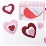 autocollants décoratifs en forme de cœur