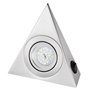 LEDMOMO Applique murale LED triangulaire en acier inoxydable pour meuble de cuisine