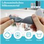 Set de 18 Bouteilles de Voyage en Silicone – Approuvé TSA Contenant Voyage– Antifuite et Pratiques pour Shampoing et Liquides – 