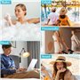 Set de 18 Bouteilles de Voyage en Silicone – Approuvé TSA Contenant Voyage– Antifuite et Pratiques pour Shampoing et Liquides – 