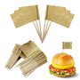 TAFACE 150pcs décorations de Drapeau de Cure-Dents
