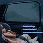 Noafricz 2 Pièces Pare Soleil Voiture Bébé, Bloquer Les Rayons UV et la Chaleur, Anti Moustiquaire pour Fenêtre Latérale de Voit