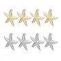 4 paires de boucles d'oreilles d'été