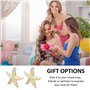 4 paires de boucles d'oreilles d'été, bijoux étoile de mer, boucles d'oreilles femme, boucles d'oreilles plage, accessoires bijo
