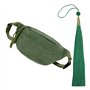 Sac Ceinture Femme en Velours Côtelé