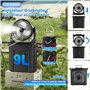 9L Climatiseur Portable Silencieux Refroidisseur d'air USB Ventilateur 20000mAh Batterie Ventilateur Brumisa