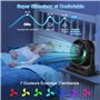 Climatiseur Mobile, 9L Climatiseur Portable Silencieux Refroidisseur d'air USB Ventilateur 20000mAh Batterie Ventilateur Brumisa