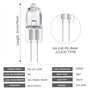 12 Pièces Ampoule G4 3000K Blanc Chaud