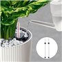 DELAESI Lot de 4 indicateurs de niveau d'eau pour plantes - Indicateur de niveau d'eau - En plastique - Pour pots de culture, ja