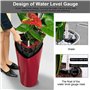 DELAESI Lot de 4 indicateurs de niveau d'eau pour plantes - Indicateur de niveau d'eau - En plastique - Pour pots de culture, ja