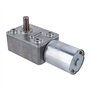 Walfront DC 12V Moteur Electrique de Réduction Réversible Turbine à Couple Elevé Boîte à Engrenages à Vis sans Fin pour Fenêtres