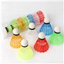 Xianli Lot de 12 volants de badminton en plastique pour entraînement intérieur et extérieur