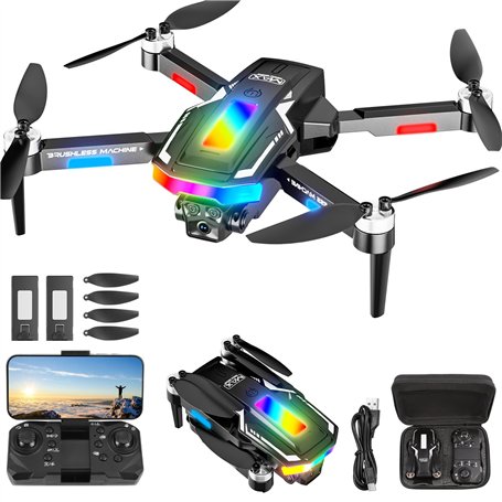 Drone avec 2 Caméra Réglage électrique Caméra