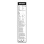 Bosch Balais d'Essuie–Glace Plats Aerotwin Retrofit AR605S, Longueur: 600mm/340mm – 1 Paire de Balais avant