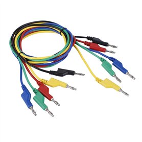 VIFERR 5pcs 1M 4mm Fiche Banane pour Multimètre