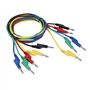 VIFERR 5pcs 1M 4mm Fiche Banane pour Multimètre