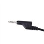VIFERR 5pcs 1M 4mm Fiche Banane pour Multimètre, P1036 Haute Tension à Double Tête Connecteur Mâle de Test Câble Banane Fils pou