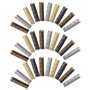 Healifty Lot de 80 pointes en métal pour lacets