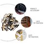 Healifty Lot de 80 pointes en métal pour lacets