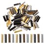 Healifty Lot de 80 pointes en métal pour lacets