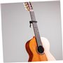EXCEART Capodastre Guitare Métallique Noir Style Déclencheur Main Pour Accorder Facilement Vos Instruments Musique