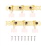 Guitar Tuning Pegs Acoustic 3R 3L Guitar String Chrome Tuning Pegs Tuners Mécaniques pour Pièces de Guitare