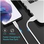 Cable USB Type C 2M 2M Chargeur pour Samsung Galaxy A13 A14 A54 A51 A71 A52 A72 A23 5G A12 A02S M13 A40 A20E A04S S8 S9 Plus A02