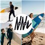 Primasage Sangle de Planche à Pagaie, RéGlable pour Planche de Surf, Portable Sangle de Transport Surf pour Sup Kayak, Planche d