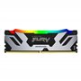 Kingston FURY Renegade Noir RGB XMP 24GB 6400MT/s DDR5 CL16 DIMM Mémoire pour PC de Gamer - KF564C16RSA-24