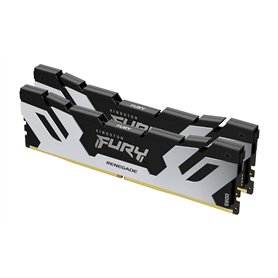 Kingston FURY Renegade DDR5 Argent/Noir XMP 48Go (2x24Go) 8800MT/s CL42 CUDIMM Mémoire pour PC de Gamer Kit de 2 - KF588CU42RSK2