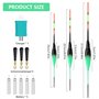 1.3g/1.8g/2.4g Flotteur Peche Lumineux