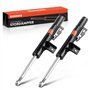 Frankberg Lot de 2 Amortisseurs pour Auto Avant Gauche et Droit compatibles avec Fortwo Cabrio 451 Cabriolet 1.0L-1.0L 2007 Fort