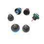 Zoomtools 15 pièces Kit de testeur de Pression de radiateur de système de Refroidissement Automobile, Kit de détection de Fuite 