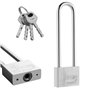 Yaolmkcovs Cadenas d'extérieur robuste à anse de 16