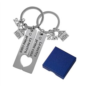 1 paire de porte-clés