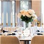 Sprifityy 10 Pièces Porte Carte Bois,porte-cartes en bois de hêtre,porte-cartes photo en bois pour mariages,banquets et fêtes,po